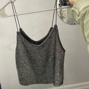 Sparkly tank top